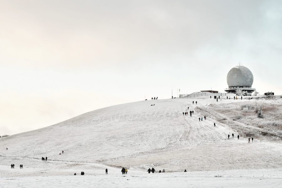 Wasserkuppe im Winter