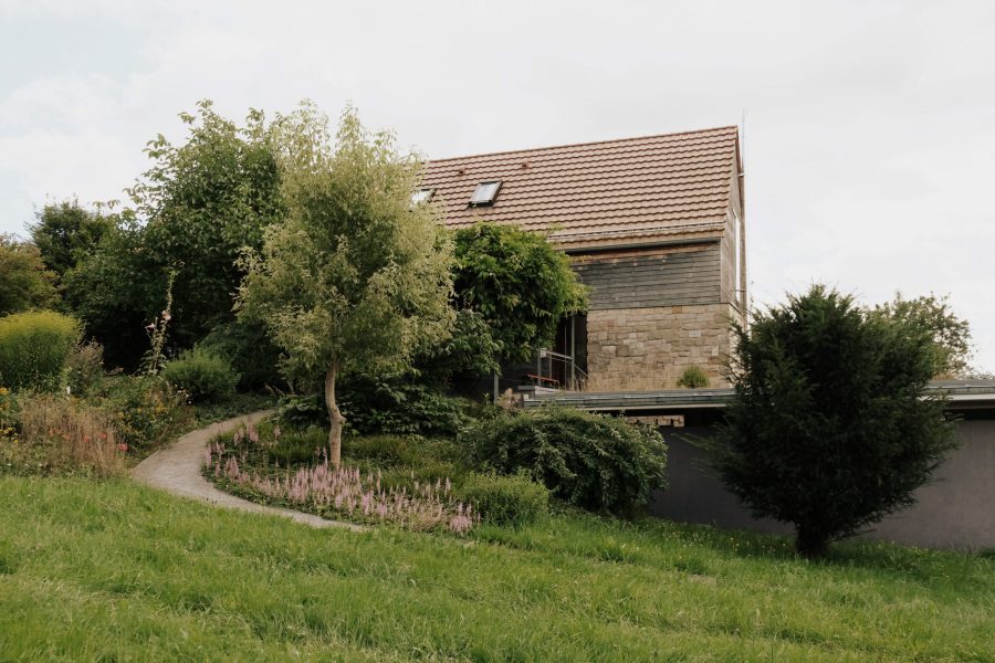 Blick von der Streuobstwiese